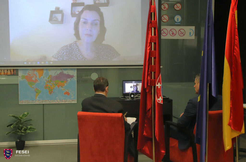 El pasado martes 22/7/2025, FESEI mantuvo una reunión de trabajo con la profesora Sra. Dña. Achouak Chalkha de la universidad Mohamed V de Rabat.