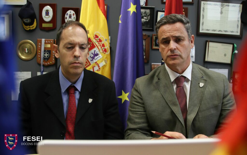 Hoy lunes 6/10/2025 tuvo lugar una reunión de trabajo entre la Fundación de Estudios Estratégicos e Internacionales con el Excmo. Embajador de la Liga Árabe Sr. D. Malek Twal